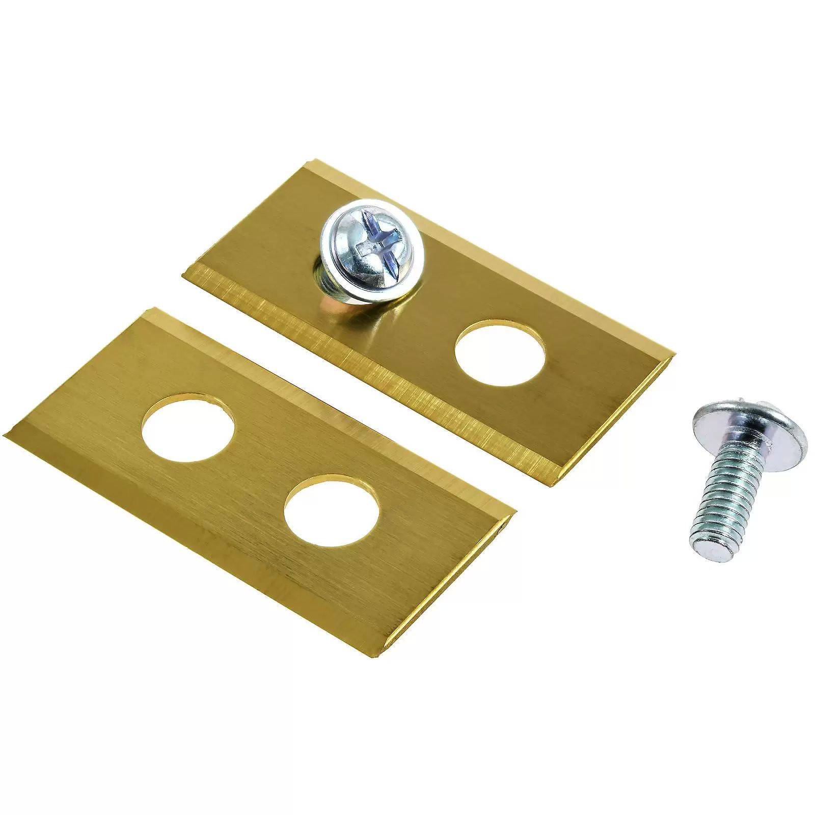 9x Ersatz-Messer Klingen/Schneid-Klingen (0,9mm) Titan für alle Worx Landroid Mähroboter