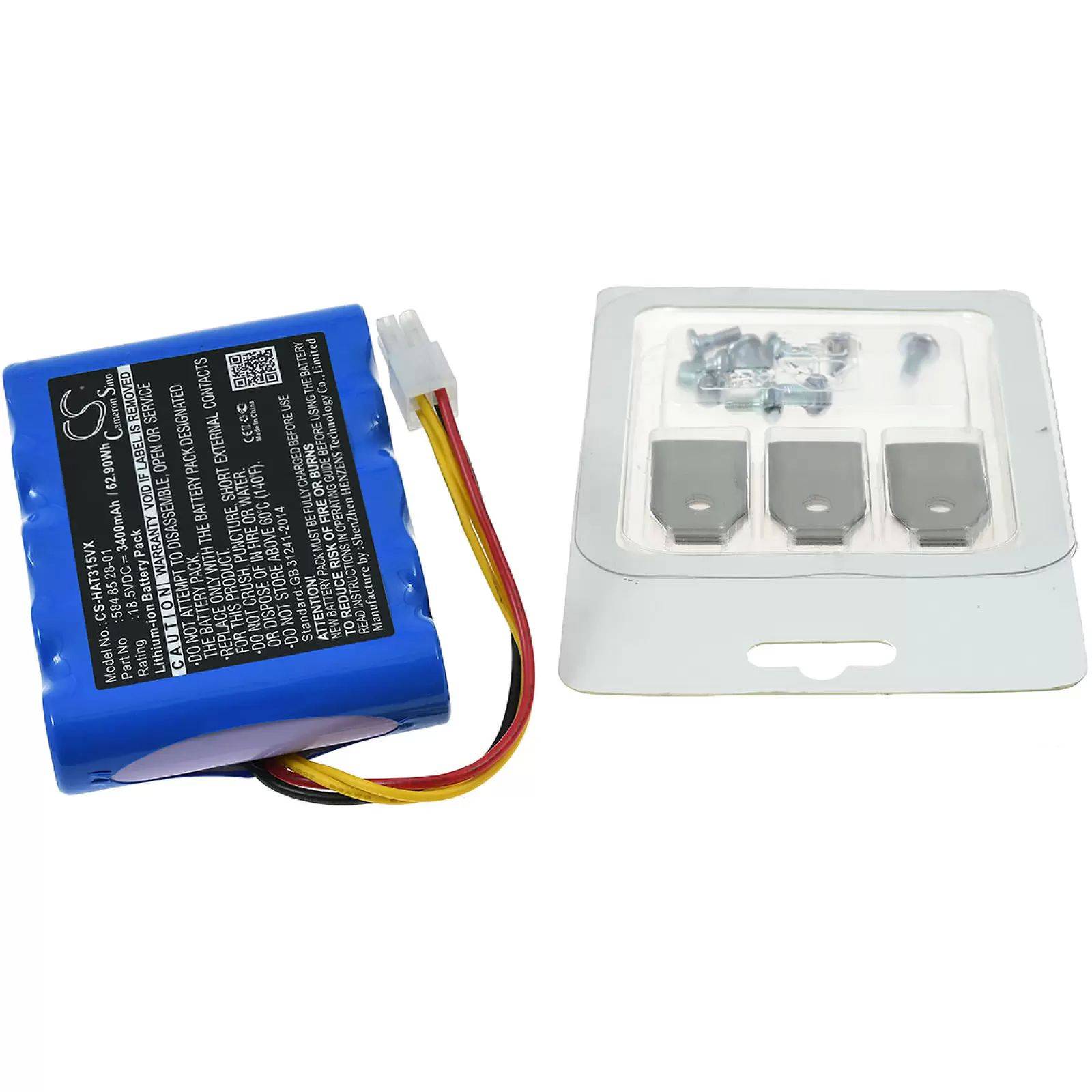 Powerakku kompatibel mit Mähroboter Husqvarna Automower 310 (2015/2016/2017) inkl. 9x Ersatz Messer