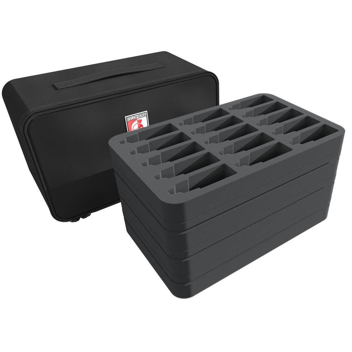 MIP41BO - MINI PLUS Tasche für Farbfläschchen + Pinsel + Zubehör