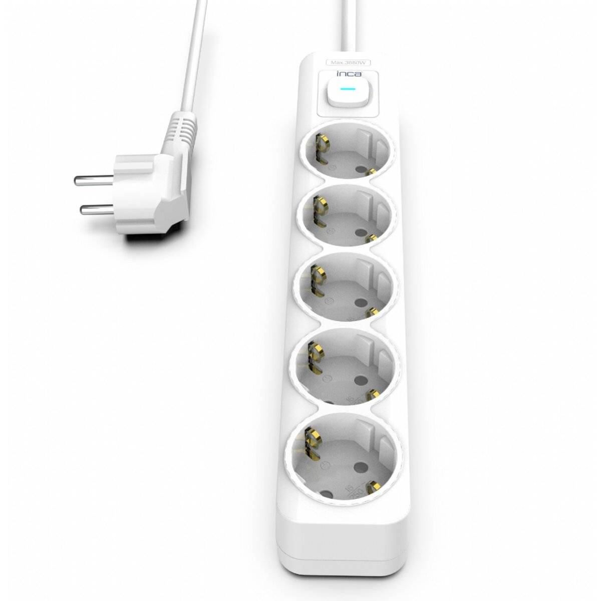 Steckdosenleiste 5 fach, 3xUSB-A+1xUSB-C, 1,5m