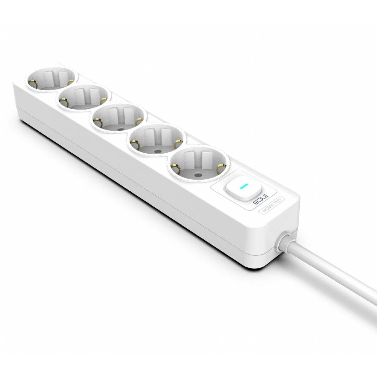 Steckdosenleiste 5 fach, 3xUSB-A+1xUSB-C, 1,5m