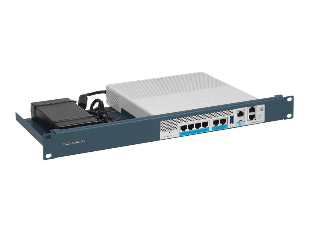 Rackmount.IT CISRACK RM-CI-T16 - Montagesatz für Netzwerkgeräte - Rack montierbar - Metallisch Blau - 1U - 48.3 cm