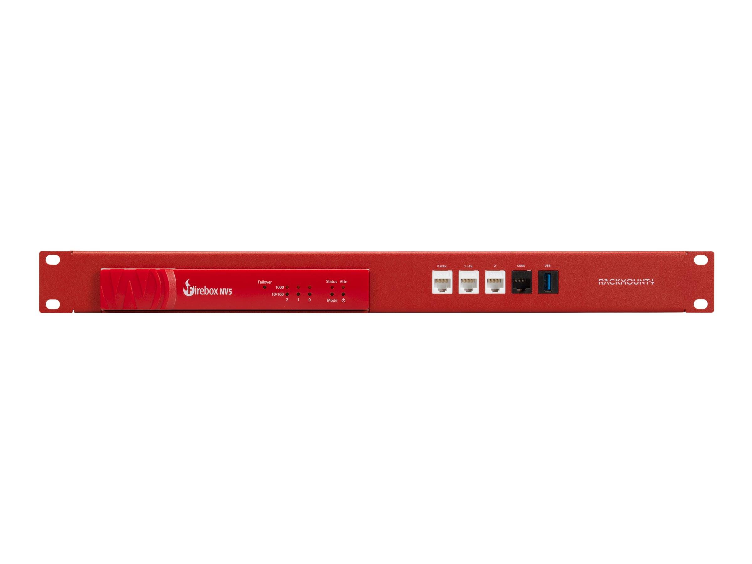 Rackmount.IT - Montagesatz für Netzwerkgeräte - Rack montierbar - WatchGuard Red - 1U - 48.3 cm (19"")