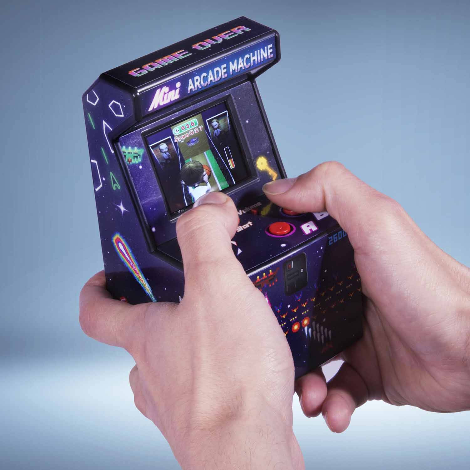 Thumbs Up ORB Mini Arcade Machine, Aufrecht stehender Arkadenschrank, Junge/Mädchen, 6 Jahr(e), 6,35 cm (2.5 Zoll), TFT,