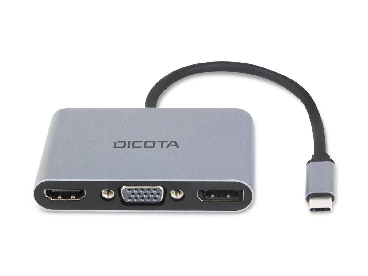 DICOTA 5-in-1 - Dockingstation - USB-C - DP