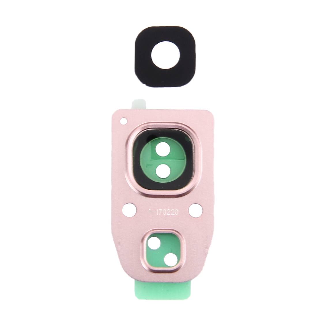 Kameraglas für Samsung Galaxy A5 2017 A520F Kamera Ring Glas Rahmen Cover Pink Rose