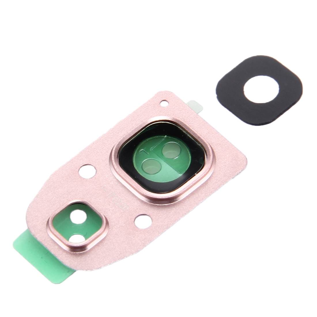 Kameraglas für Samsung Galaxy A5 2017 A520F Kamera Ring Glas Rahmen Cover Pink Rose