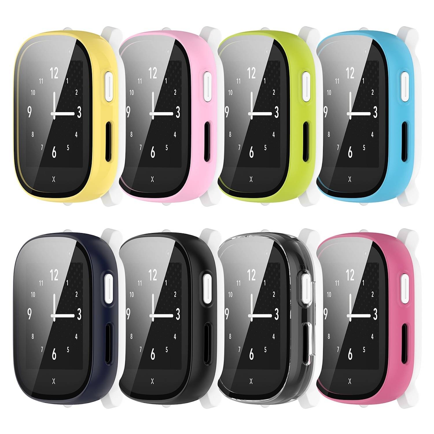 Für Xplora X6 Play / X6 Children Schutz Hülle + 3D Glas Transparent