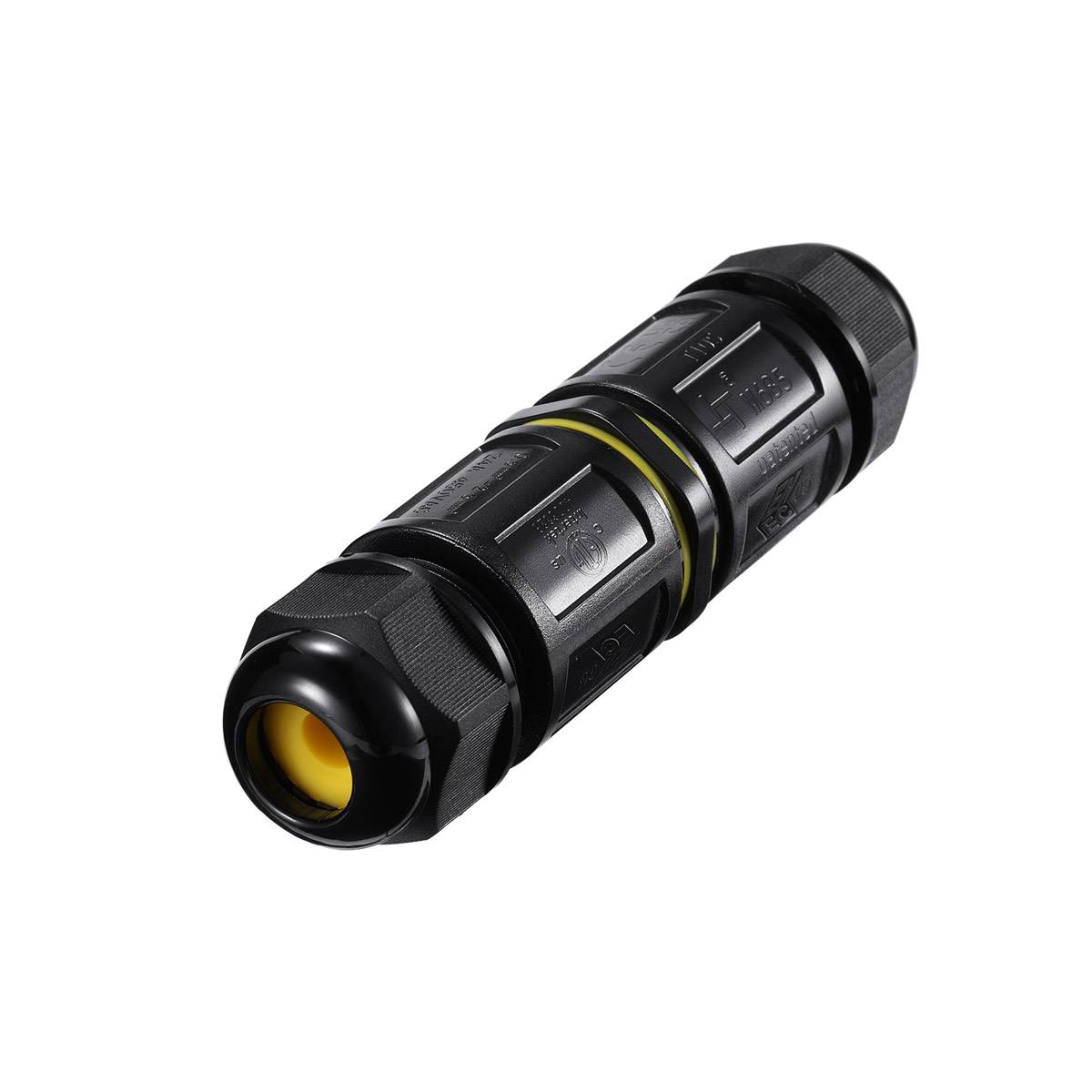 Kabelverbinder Kabelmuffe I-Form Kabelbox Verteilerdose Abzweigdose IP68 Wasserdicht Indoor & Outdoor 4 Pin Leitung Zum Klicken