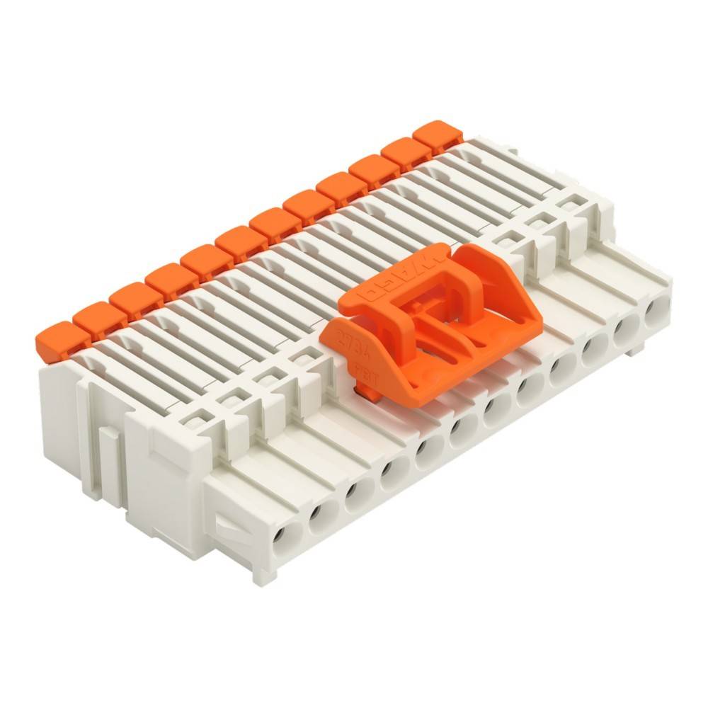 WAGO GmbH & Co. KG 1-Leiter-Federleiste,Hebel 27341112329000336000