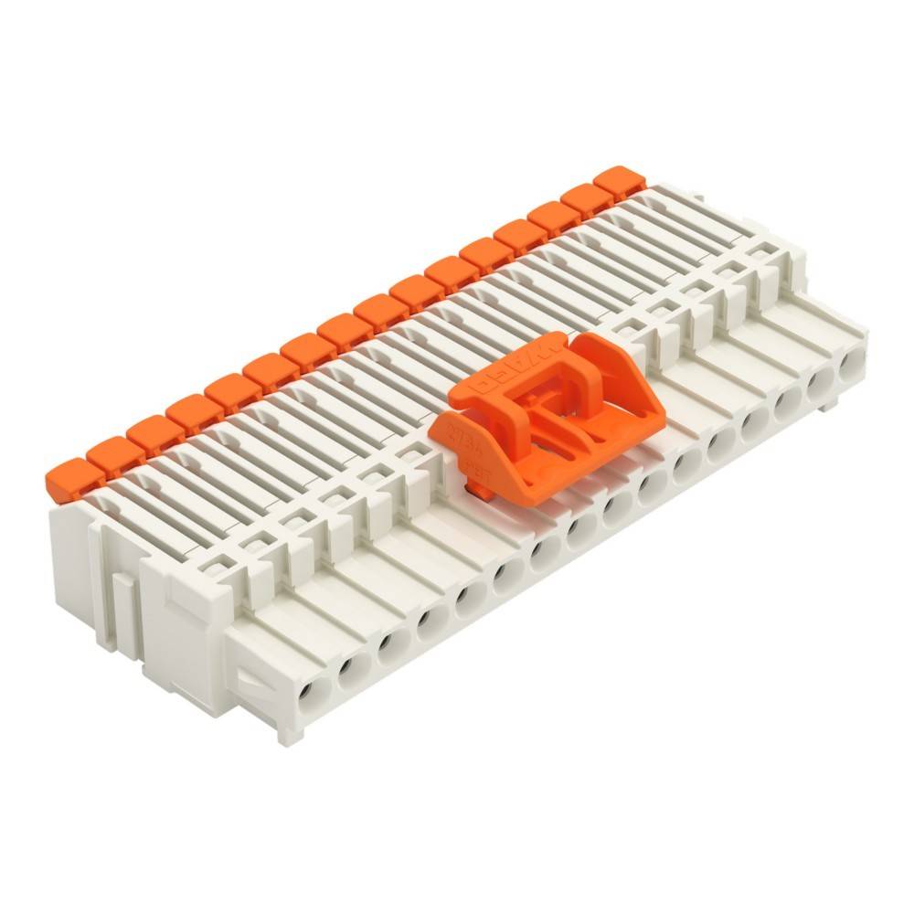 WAGO GmbH & Co. KG 1-Leiter-Federleiste,Hebel 27341116329000336000