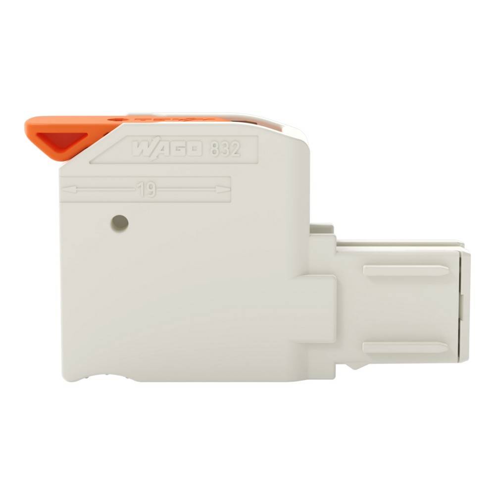 WAGO GmbH &amp; Co. KG 1-Leiter-Federleiste,Hebel 832-1101/011-000