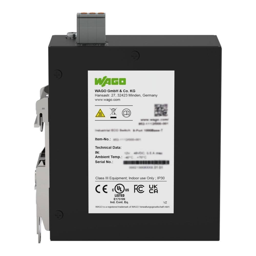 WAGO GmbH & Co. KG Industrial-ECO-Switch,8 Po 852-1112/000-001