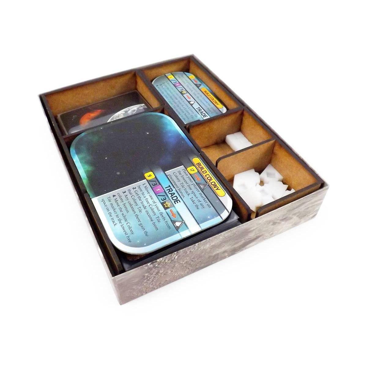 TEFO-COLU - Brettspiel Organizer für Terraforming Mars - Präludium und Kolonien