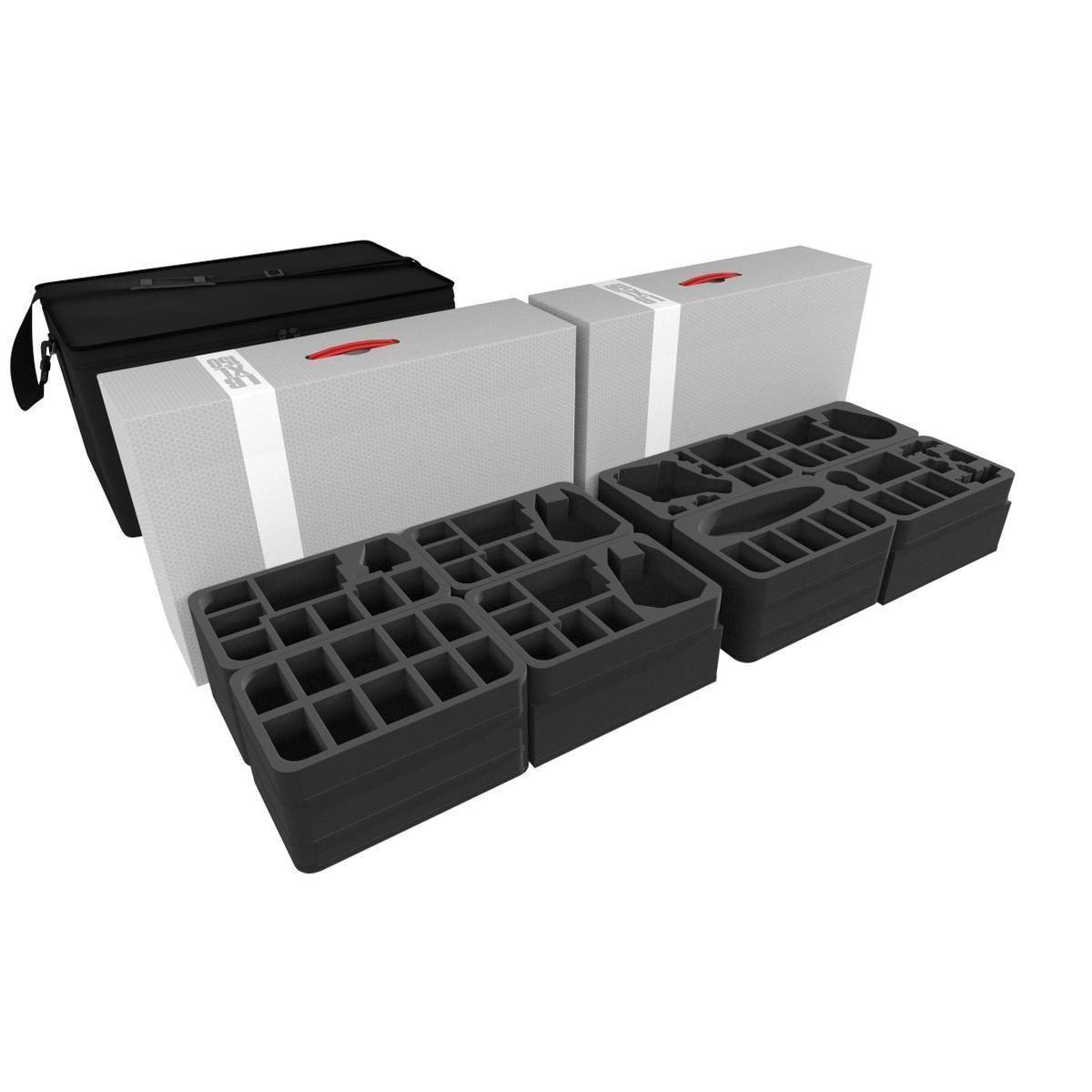 TRA07 - Transporter mit 2 XL Lagerboxen für Star Wars X-Wing Imperium und Rebellen