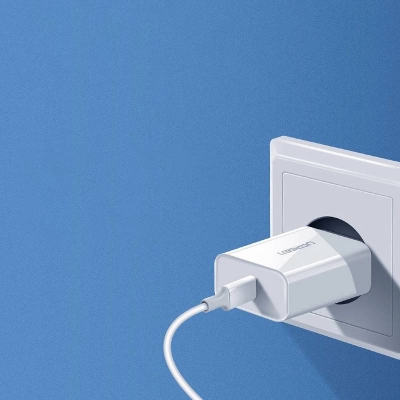 Ugreen USB-Ladegerät Power Delivery 3.0 Quick Charge 4.0+ 20W 3A weiß 60450