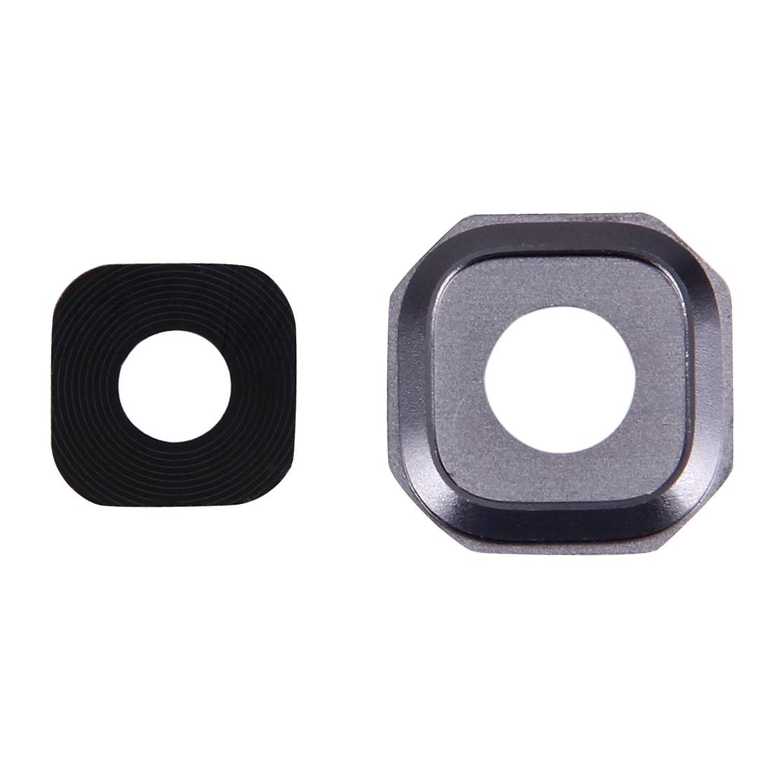 Kameraglas für Samsung Galaxy A3 2016 A310F Kamera Ring Glas Rahmen Cover Grau