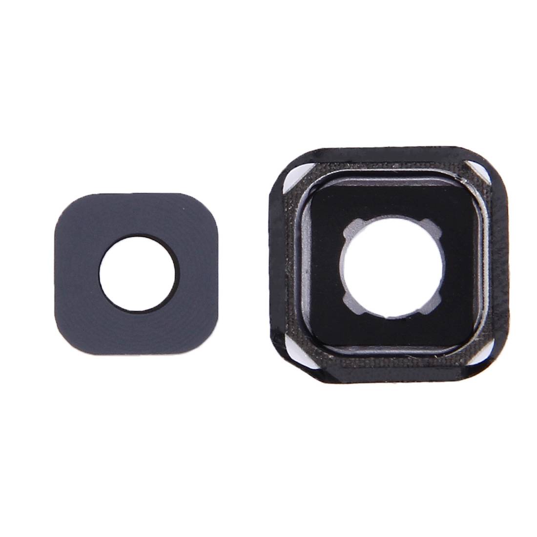 Kameraglas für Samsung Galaxy A3 2016 A310F Kamera Ring Glas Rahmen Cover Grau