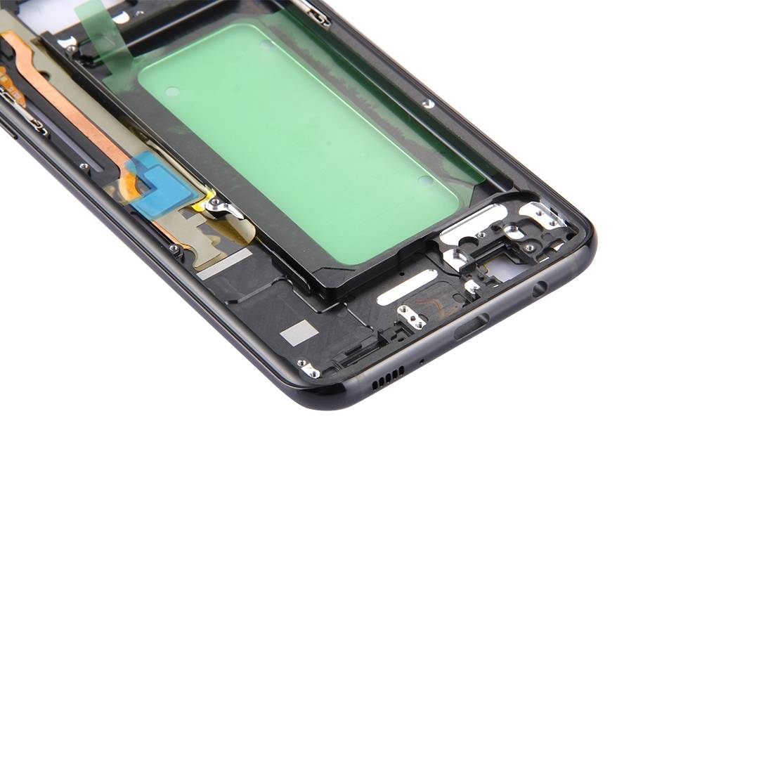 Mittelrahmen Rahmen Kamera Glas Gehäuse für Samsung Galaxy S8 Plus G955 G955F Schwarz