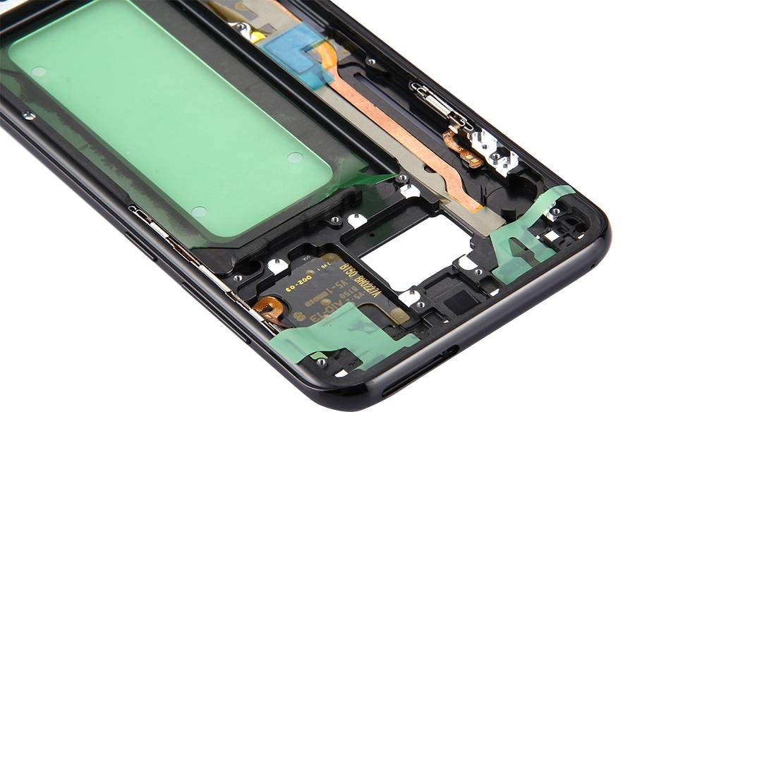 Mittelrahmen Rahmen Kamera Glas Gehäuse für Samsung Galaxy S8 Plus G955 G955F Schwarz