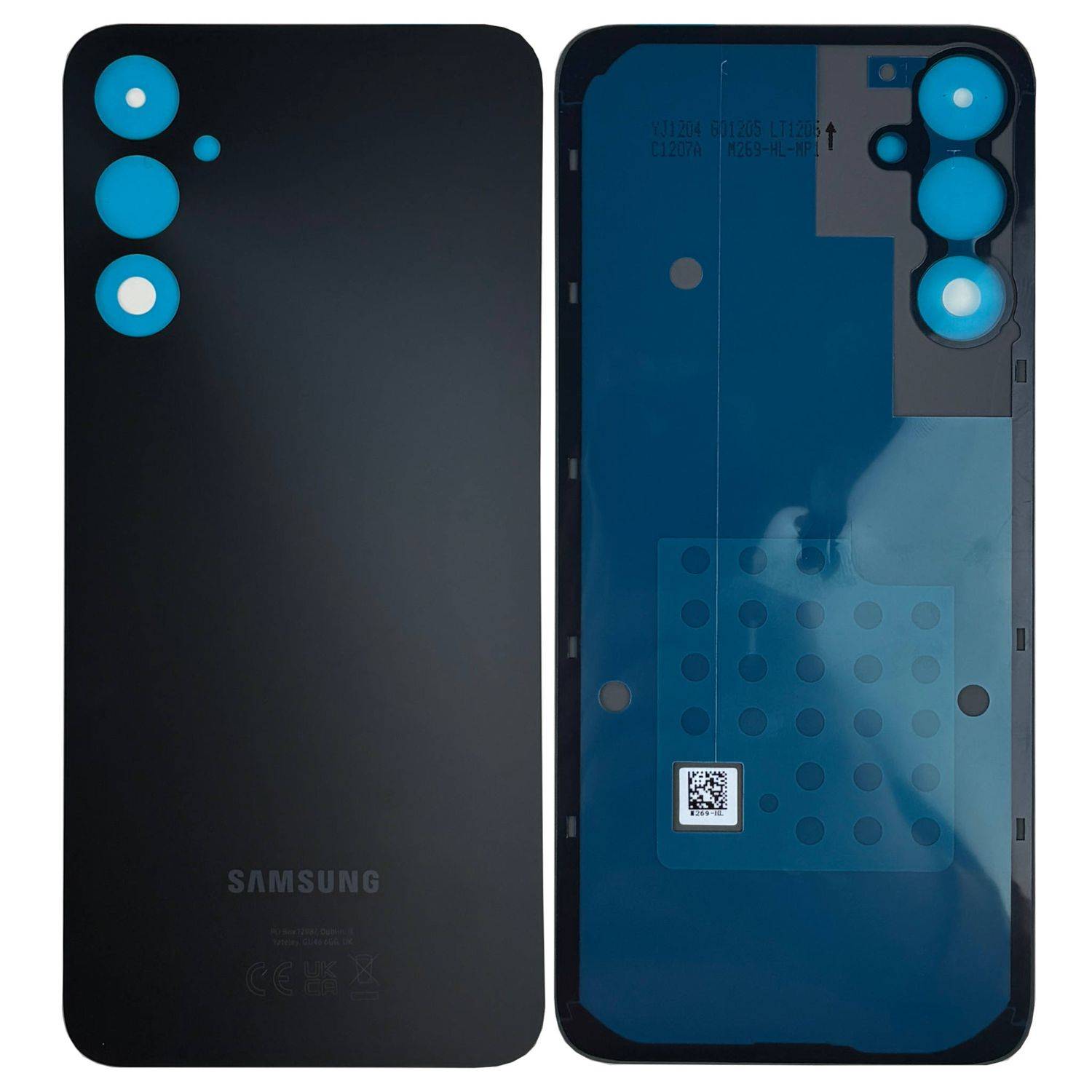 Akkudeckel Back Cover Akku Fach Deckel für Samsung Galaxy A05s GH81-24649A Schwarz Ersatzteil
