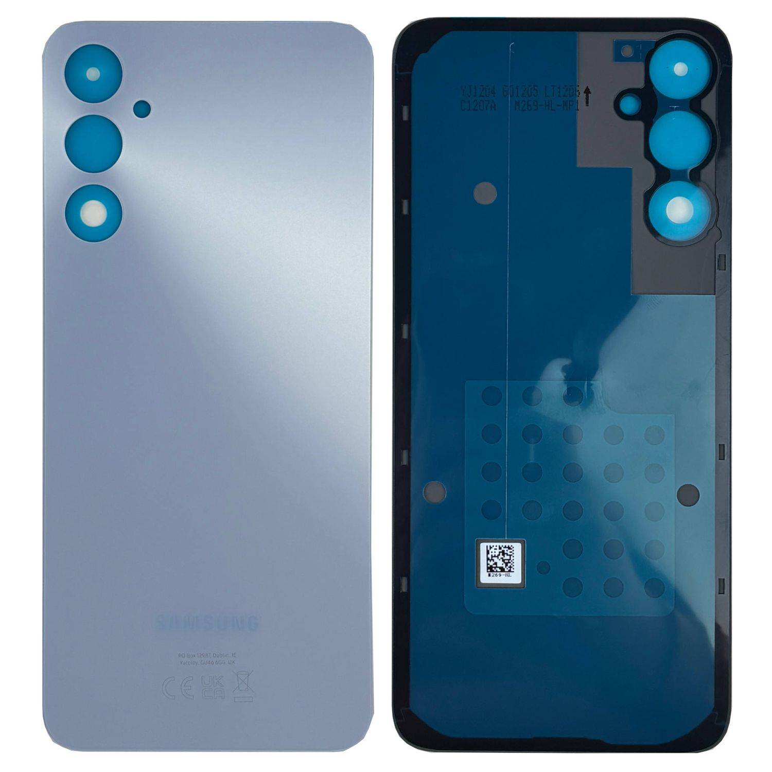 Akkudeckel Back Cover Akku Fach Deckel für Samsung Galaxy A05s GH81-24650A Silber Ersatzteil