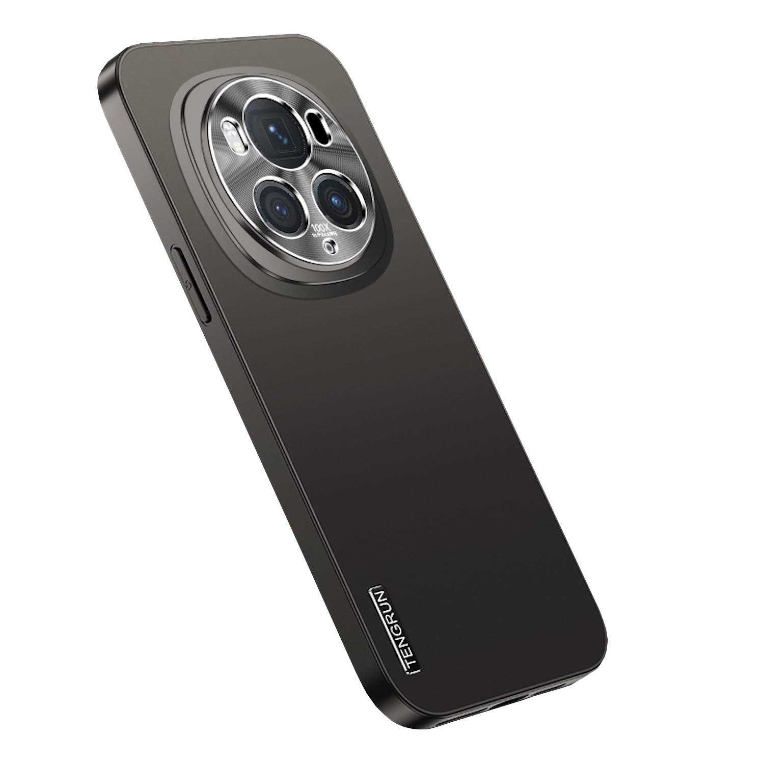 Für Honor Magic 6 Pro Feinmattes Metall Design Handy Hülle Cover Case Schwarz