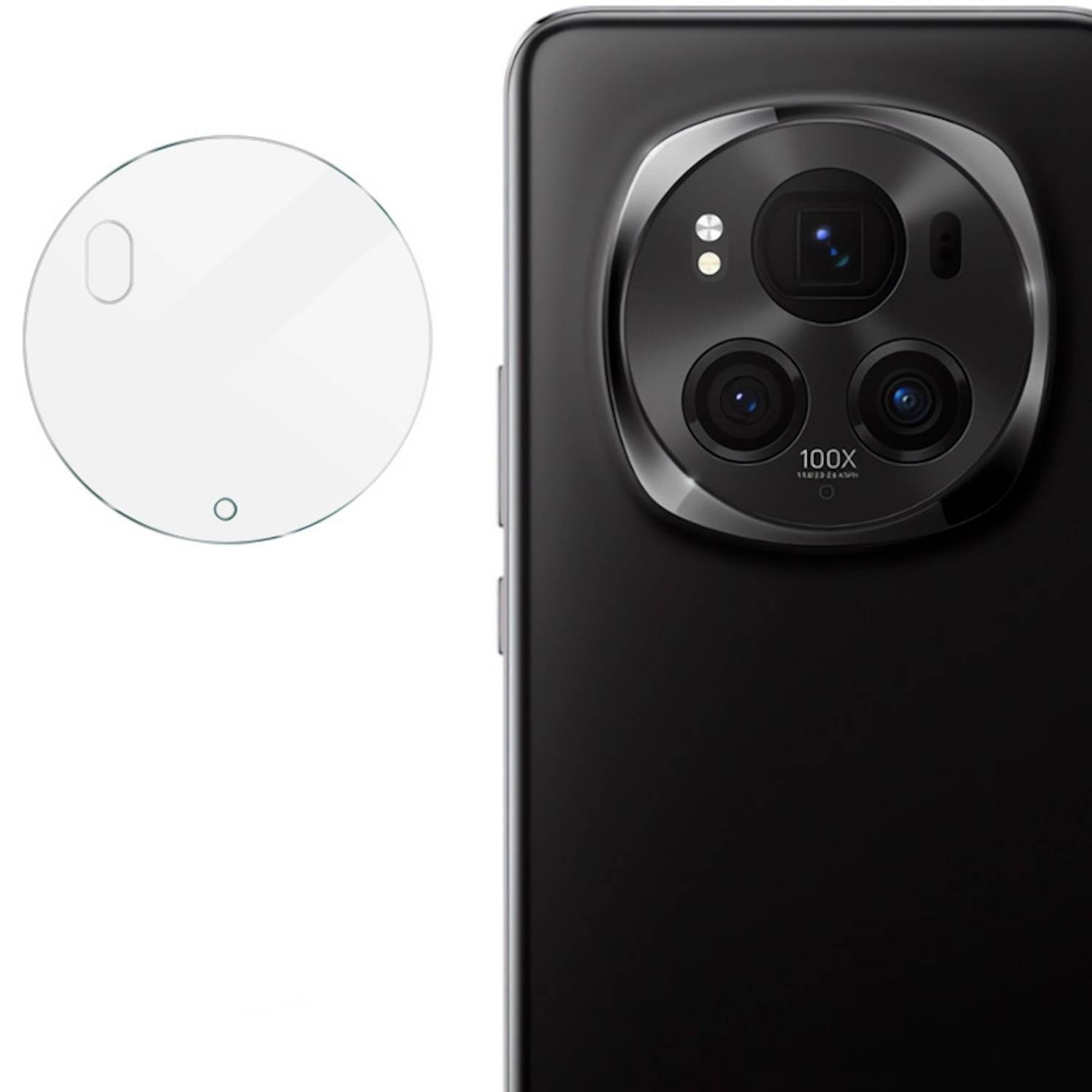 Für Honor Magic 6 Pro H9 Schutz Glas für Back Kamera Komplettschutz