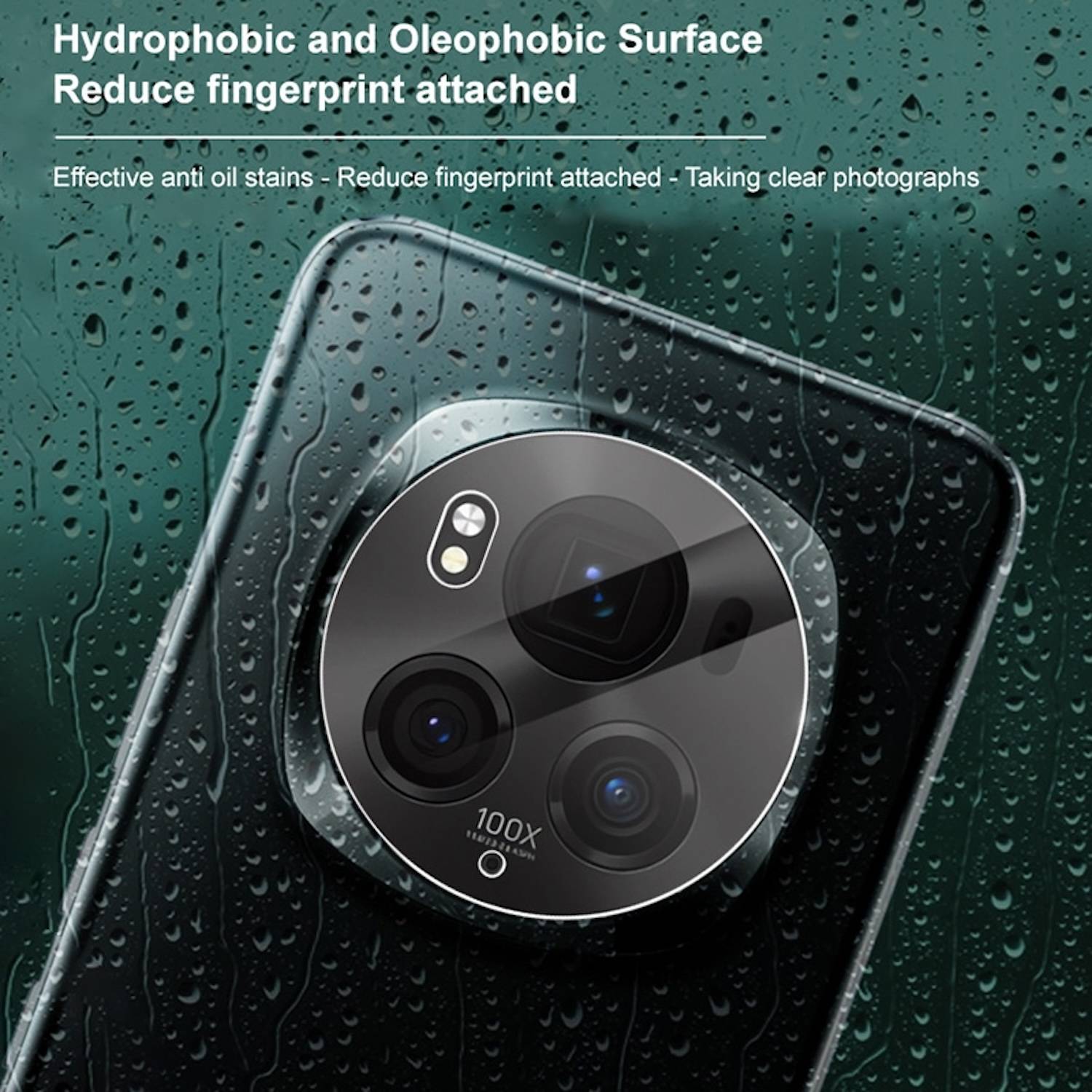 Für Honor Magic 6 Pro H9 Schutz Glas für Back Kamera Komplettschutz