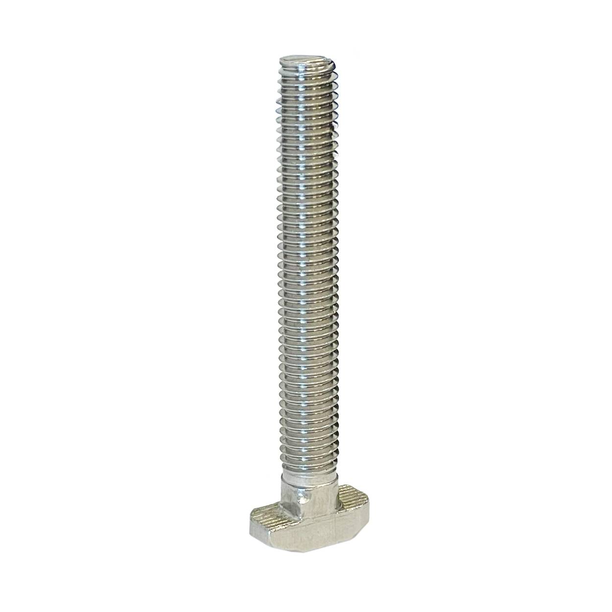 SCHMIDT systemprofile 100x Hammerschraube M8 60mm Nut 8 T-Schraube mit Steg M8x60 Befestigungsmaterial Aluprofil-Zubehör