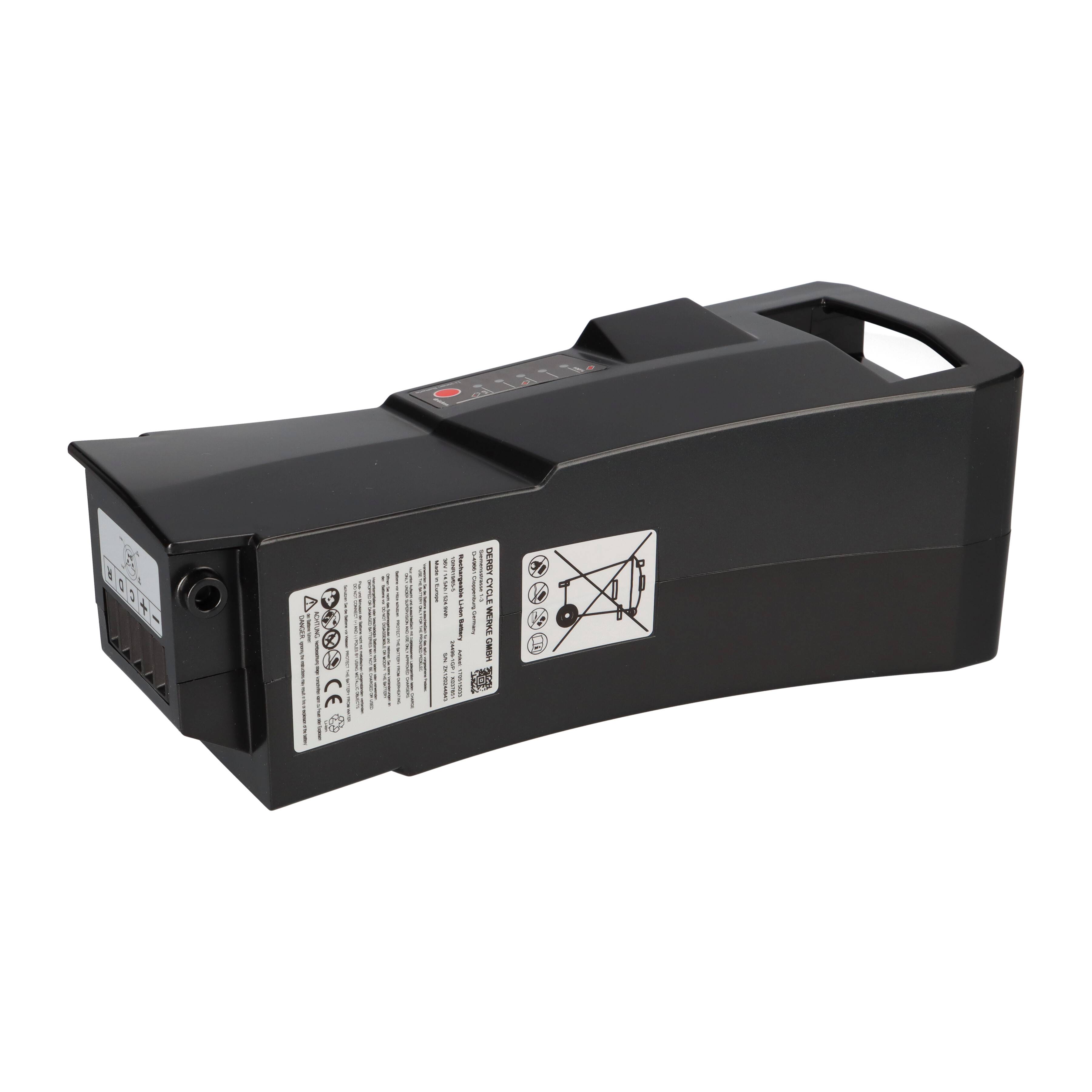 BMZ Impulse Akku - 36V 14,5Ah (522Wh) Pedelec E-Bike Kalkhoff