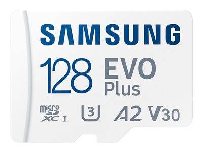 SD MicroSD Card 128GB Samsung SDXC EVO Plus (2024)(CL10) retail Multimedia-Technik Micro SD Karten