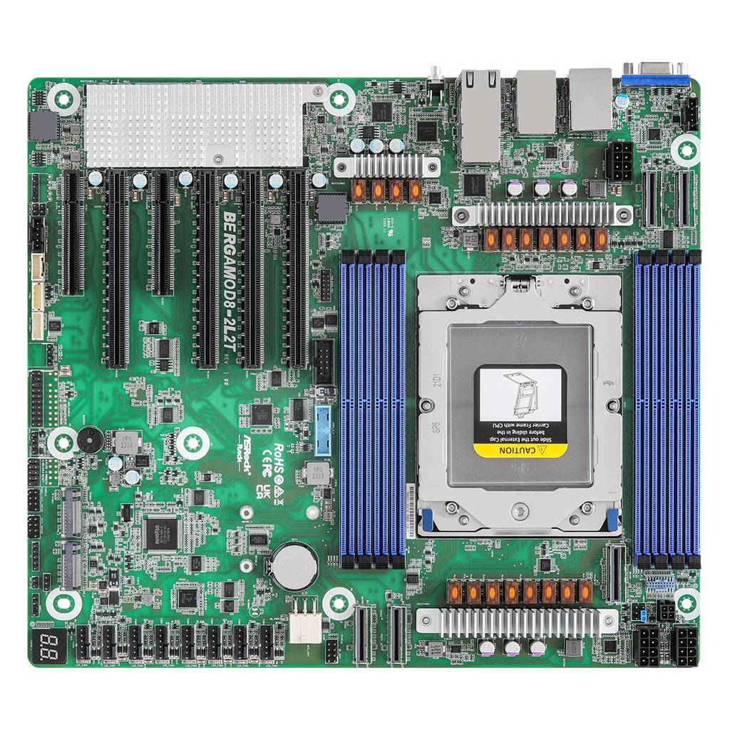 ASRock Mainboard BERGAMOD8-2L2T CEB Sockel SP5 Single