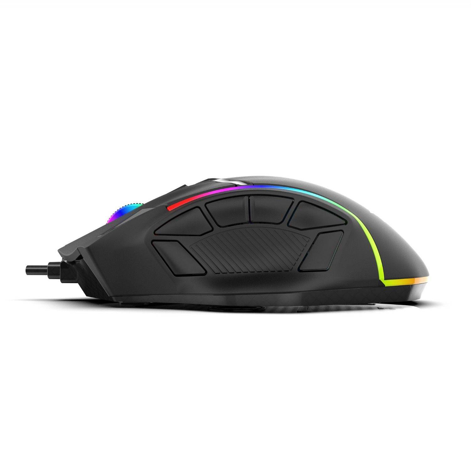 INCA IMG-351 Rgb12.800 DPI Makrotasten Gaming Maus 12 Programmierbare Tasten 1000 Hz