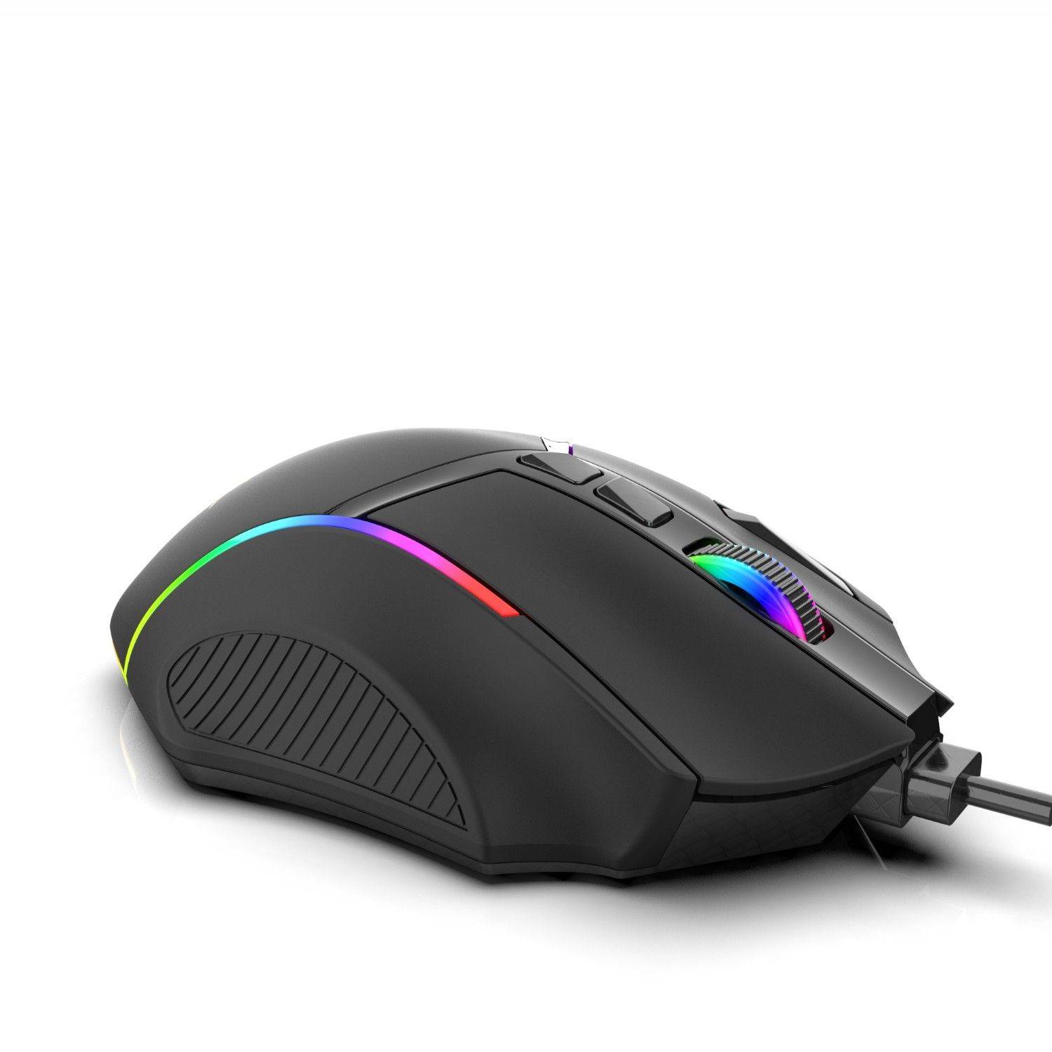 INCA IMG-351 Rgb12.800 DPI Makrotasten Gaming Maus 12 Programmierbare Tasten 1000 Hz