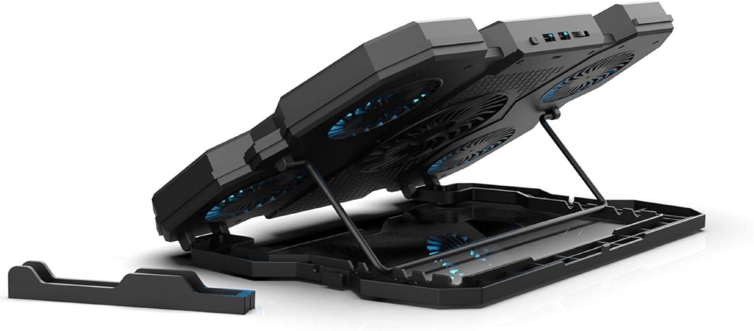 INCA EMPOUSA Gaming Notebook Kühler Laptop-Kühler Notebook-Kühlunterlage INC-614GMS mit Handyhalter