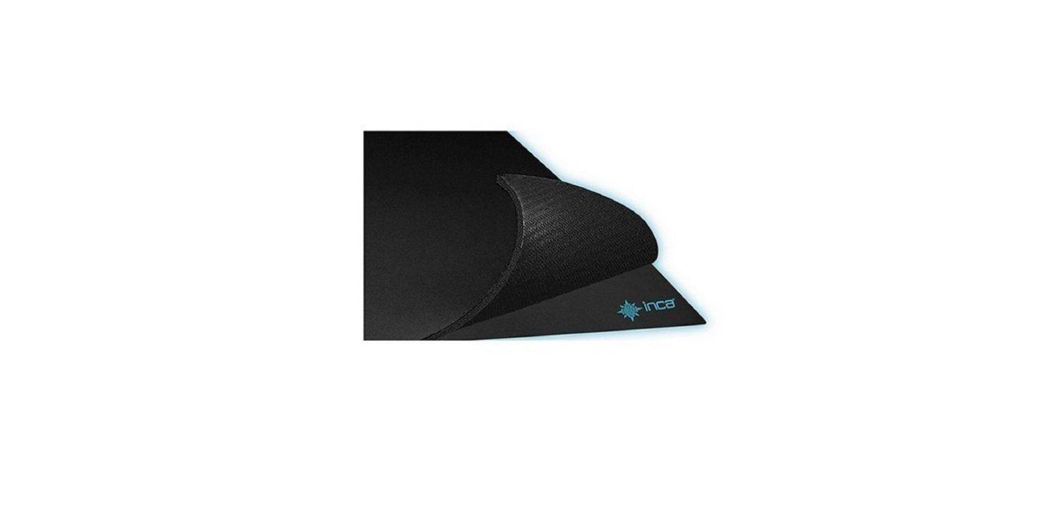 INCA IMP-020 Gaming-Mauspad: 27 cm zu 35 cm für ultimativen Gaming-Komfort, Schwarz