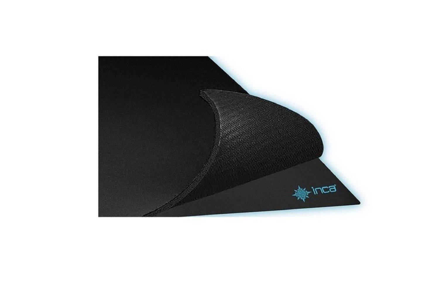 INCA IMP-016 Gaming-Mauspad: 22 cm x 29 cm, für präzise Steuerung und Komfort Schwarz