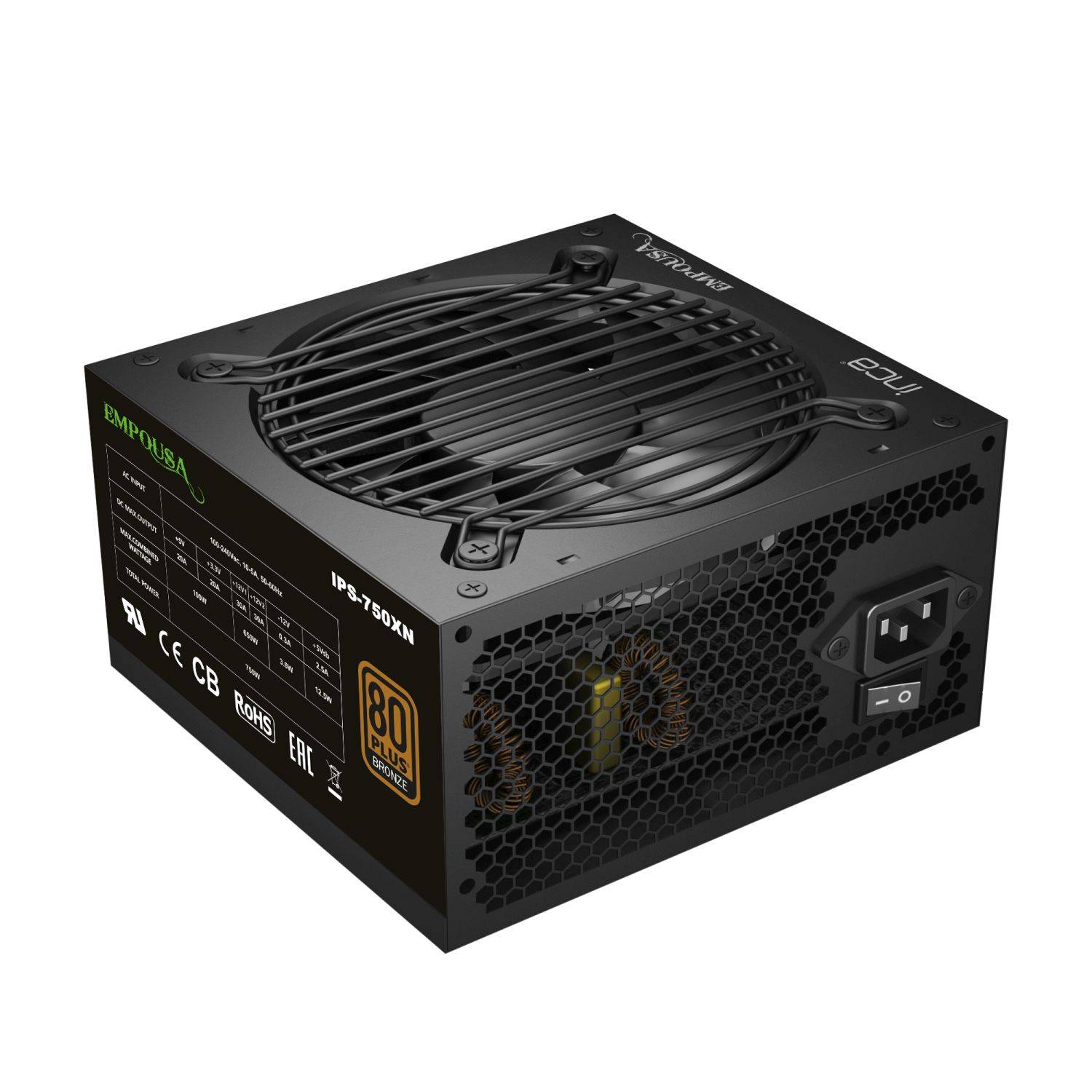 INCA - Netzteil IPS-750XN - PC-/Server Netzteil - ATX