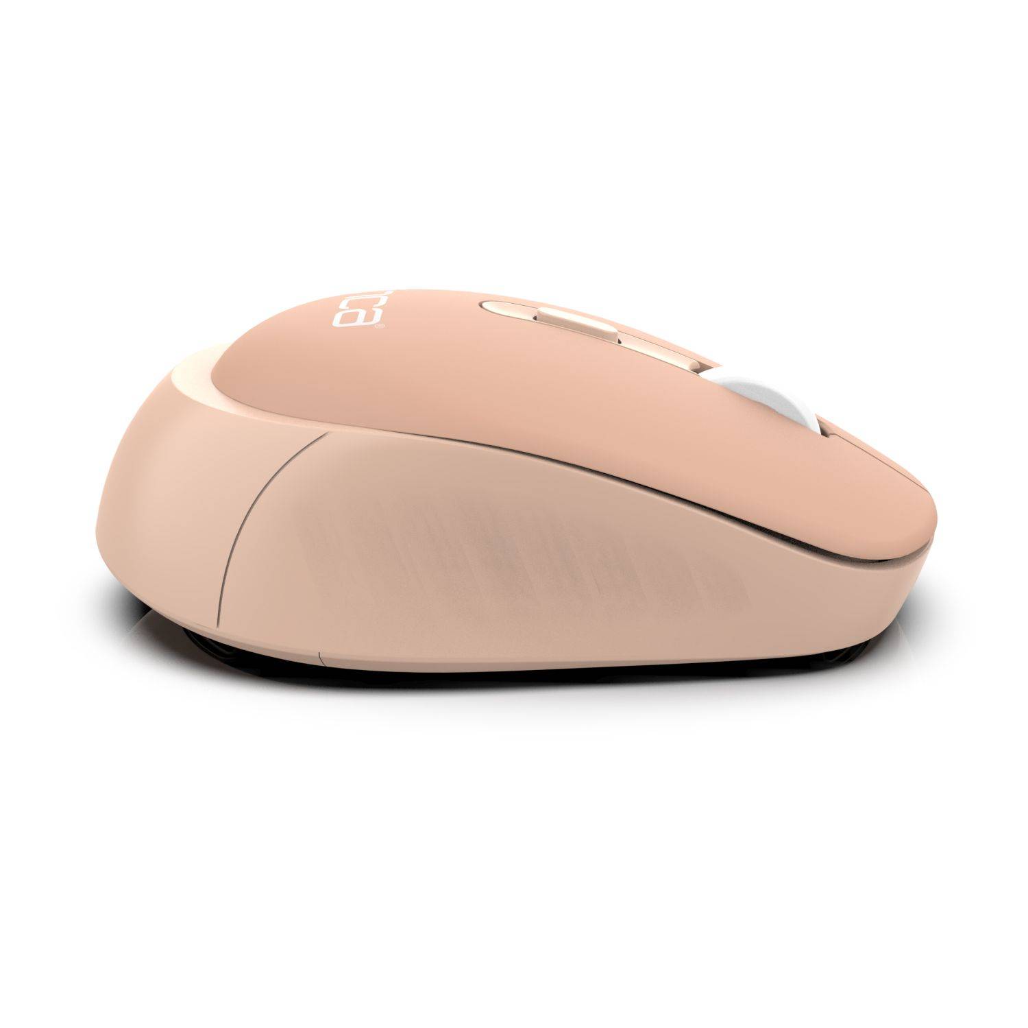 INCA Candy Design Wireless Mouse Maus, 2.4GHz Wireless, Ergnomisch Auto Sleep Mode, 800-1600 DPI Creme
