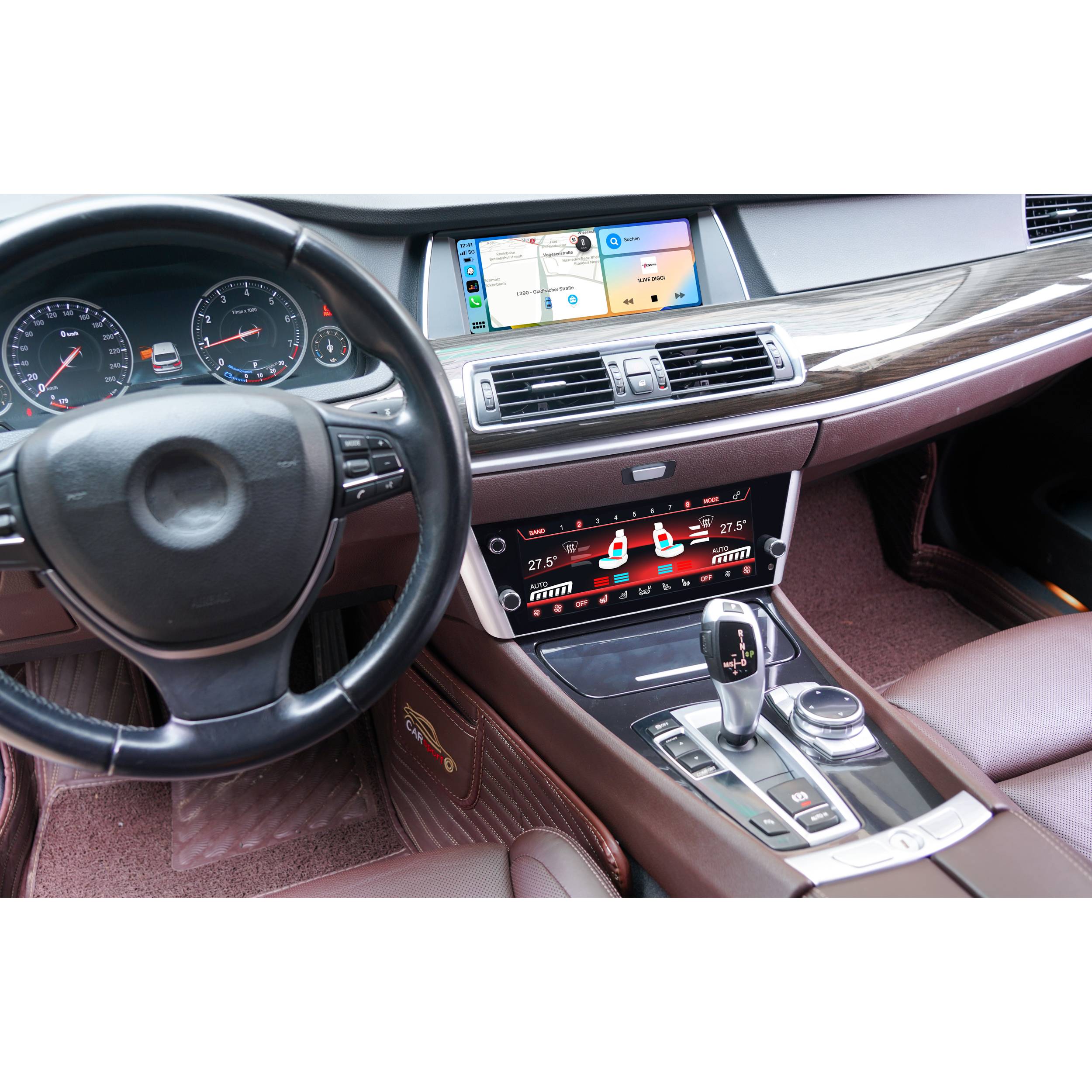 Für BMW 5 GT Series F07 10,25" Touchscreen Klimabedienteil AC Kontrollpanel