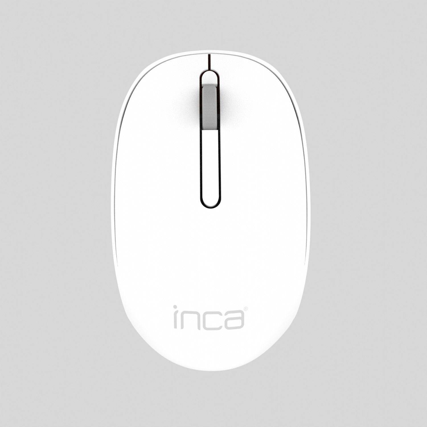 Inca Maus RF Wireless Ergonomisch 1200 DPI 2,4 GHz kabellose Maus Schwarz