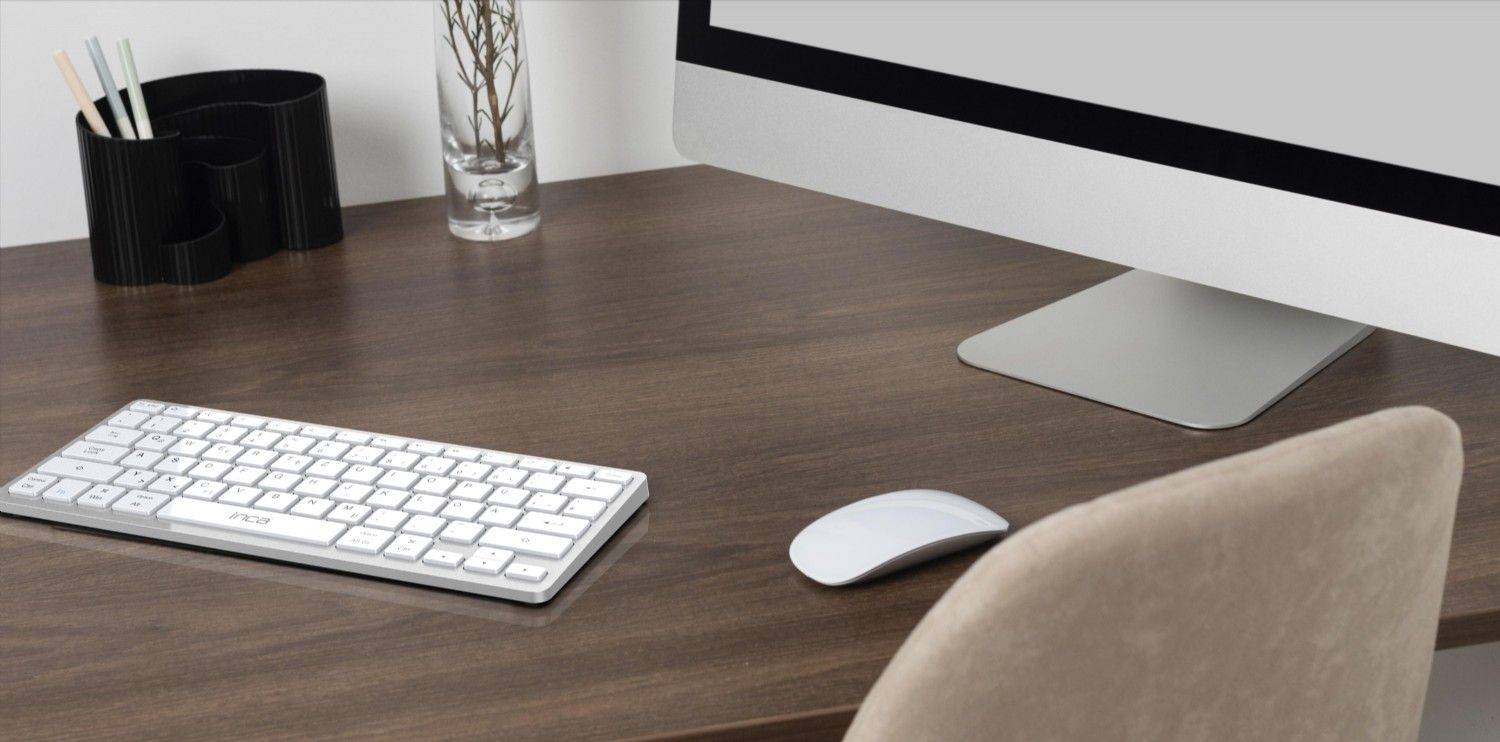 Inca Smart Tastatur wiederaufladbare Keyboard Bluetooth 5.0