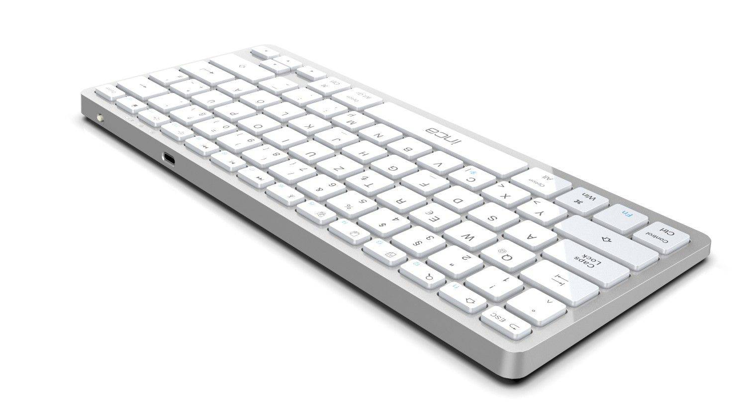 Inca Smart Tastatur wiederaufladbare Keyboard Bluetooth 5.0