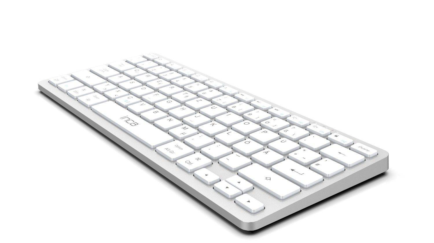Inca Smart Tastatur wiederaufladbare Keyboard Bluetooth 5.0