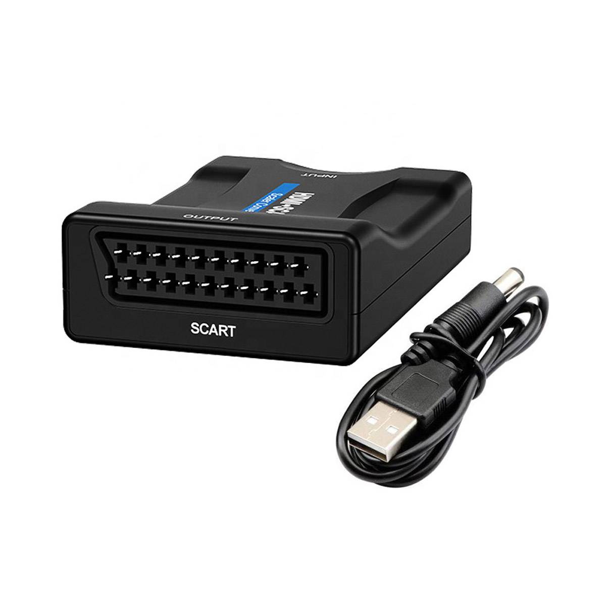 Scart > HDMI Konverter Wandler AV Scaler Converter Adapter 1080P HD TV