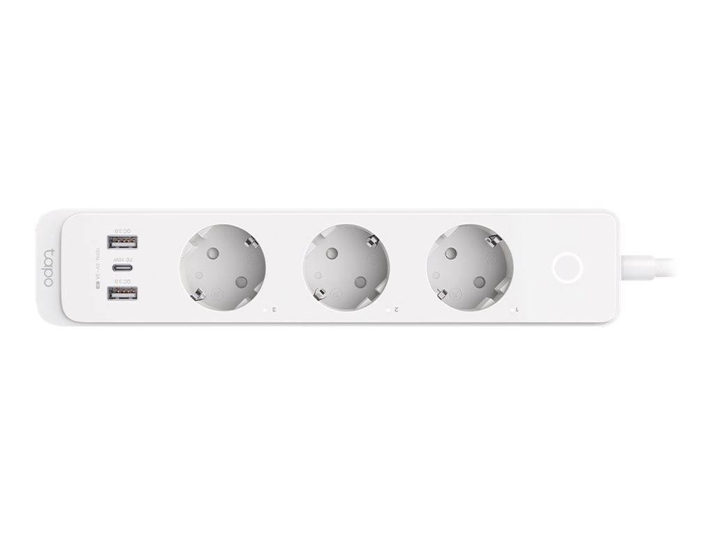 TP-LINK - Tapo P300 V1 - Smart Power-Steckdosenleiste - Wechselstrom 220-240 V - 2300 Watt - Wi-Fi - Eingabe, Eingang St