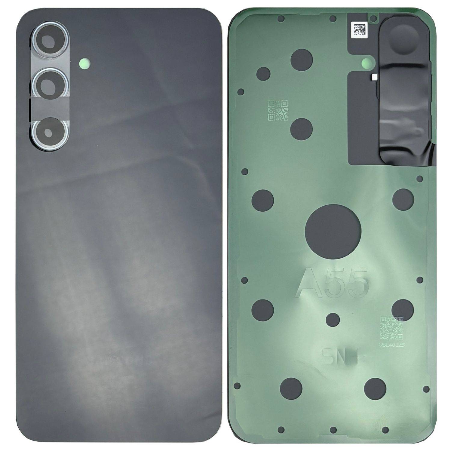 Akkudeckel Back Cover Akku Fach Deckel für Samsung Galaxy A55 5G GH82-34284A Awesome Navy Schwarz Ersatzteil