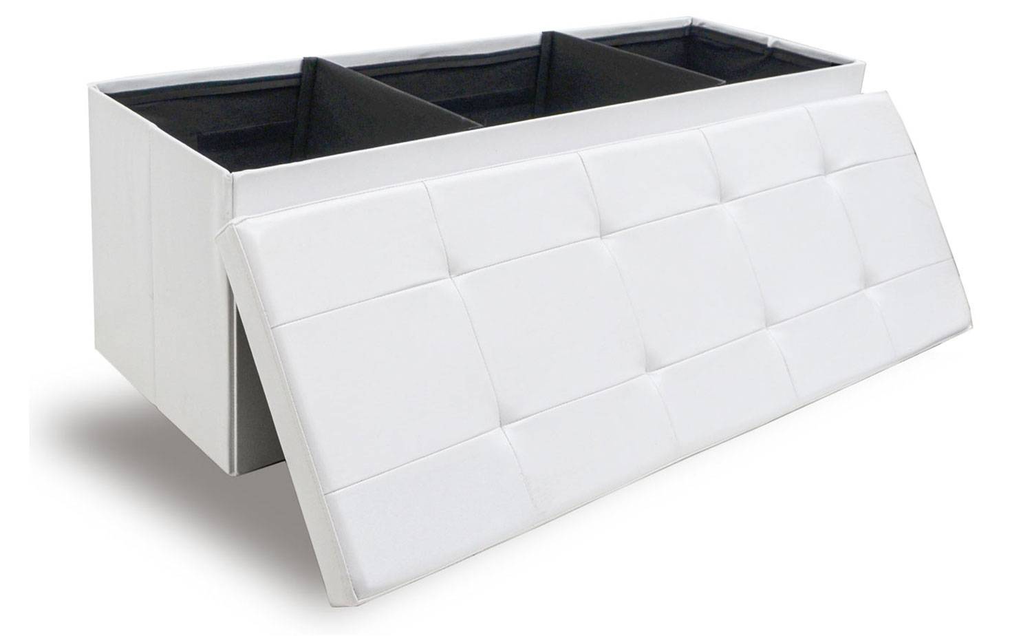 110 cm Sitzbank mit Stauraum - 120L Sitztruhe mit Deckel bis 250 kg