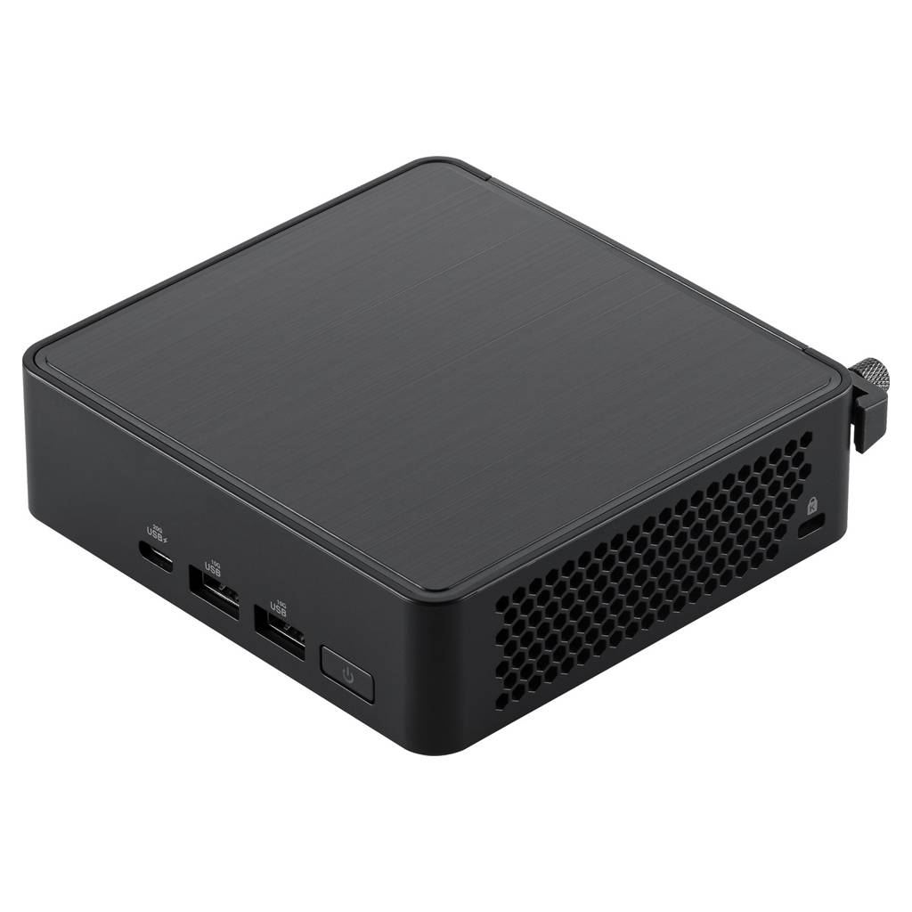 ASUS NUC 14 Pro RNUC14RVKI300002I - Barebone - Mini-PC - 1 x Core 3 100U / 1.2 GHz - RAM 0 GB - Intel Graphics - Wi-Fi 6